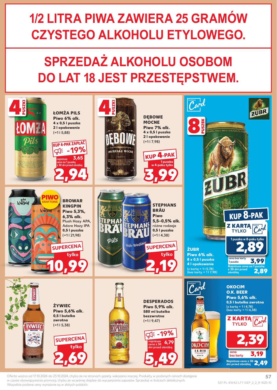 gazetka promocyjna Kaufland Gazetka tygodnia - Strona 57