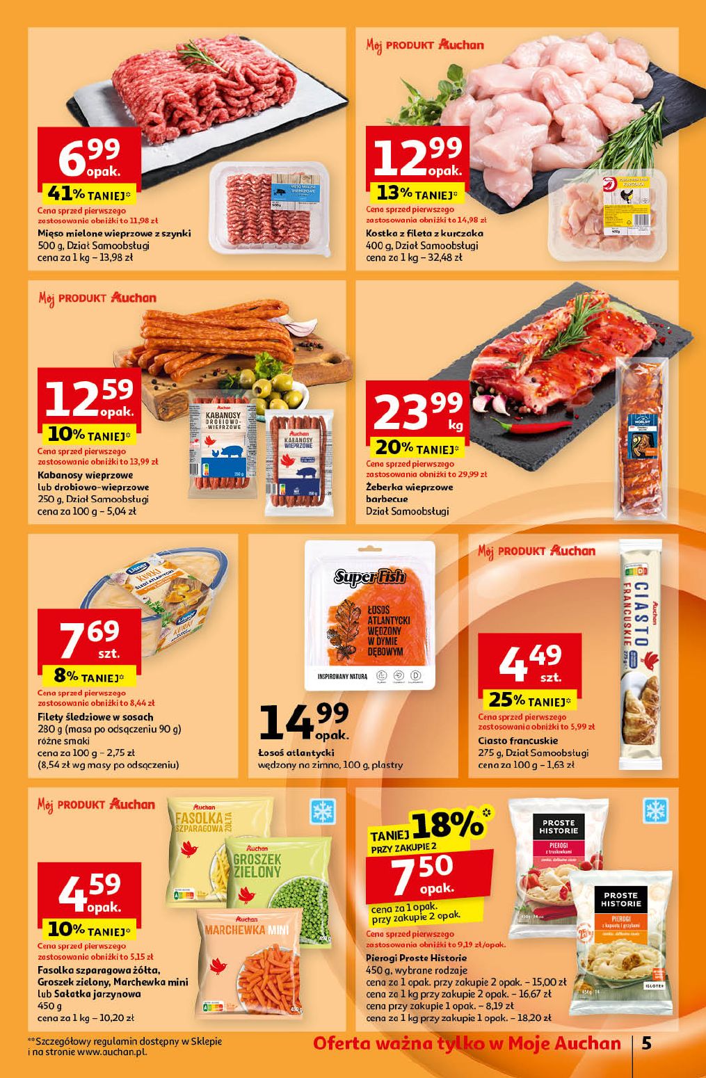 gazetka promocyjna Moje Auchan Pewność niskich cen - Strona 7