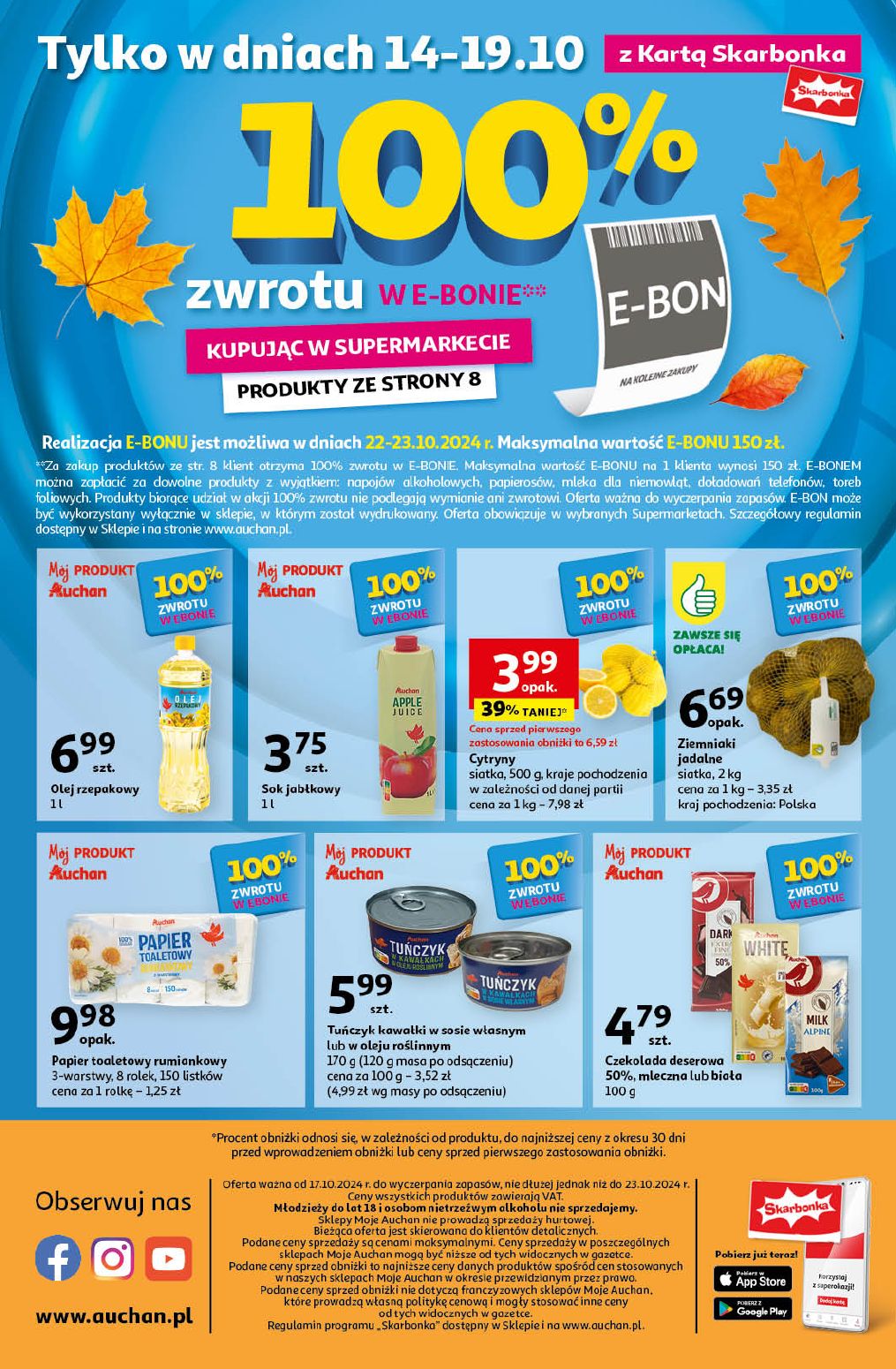 gazetka promocyjna Moje Auchan Pewność niskich cen - Strona 10