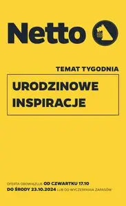 Gazetka promocyjna NETTO, ważna od 2024-10-17 do 2024-10-23.