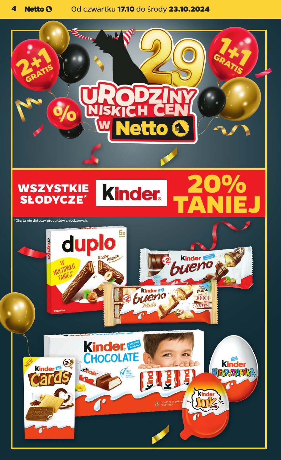 gazetka promocyjna NETTO 29 urodziny niskich cen - Strona 4