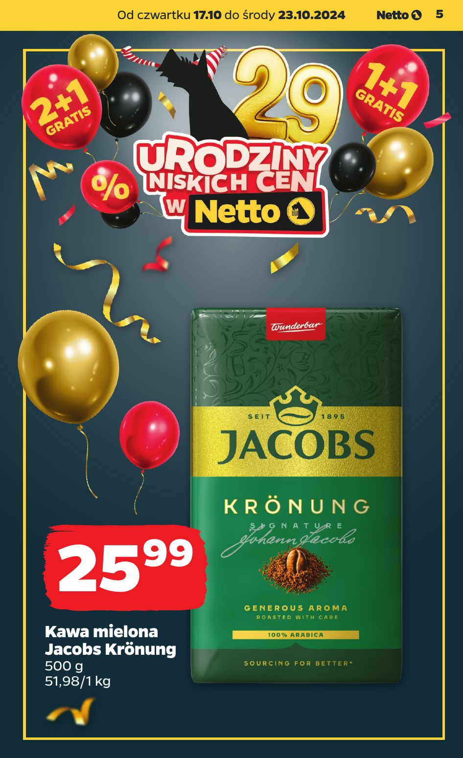 gazetka promocyjna NETTO 29 urodziny niskich cen - Strona 5