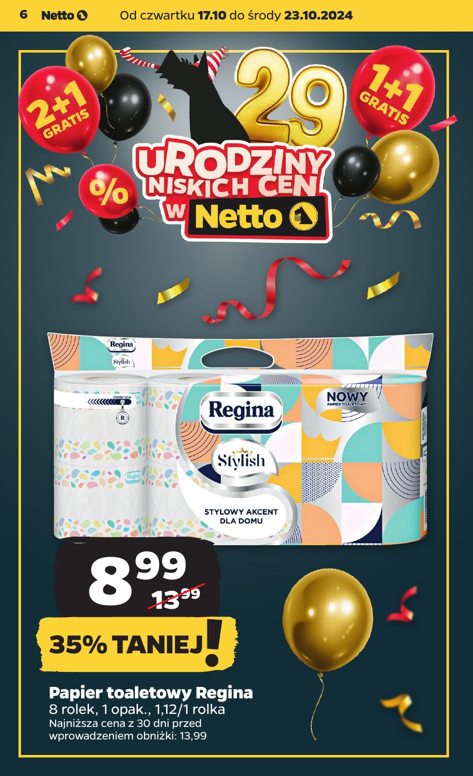 gazetka promocyjna NETTO 29 urodziny niskich cen - Strona 6