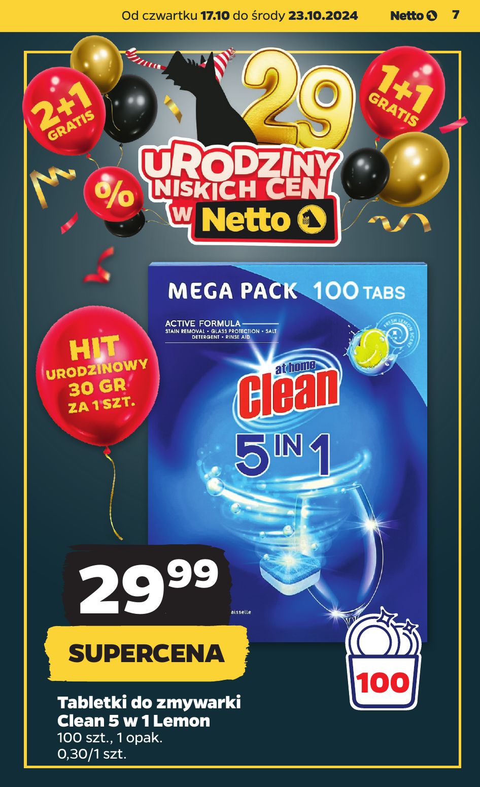 gazetka promocyjna NETTO 29 urodziny niskich cen - Strona 7