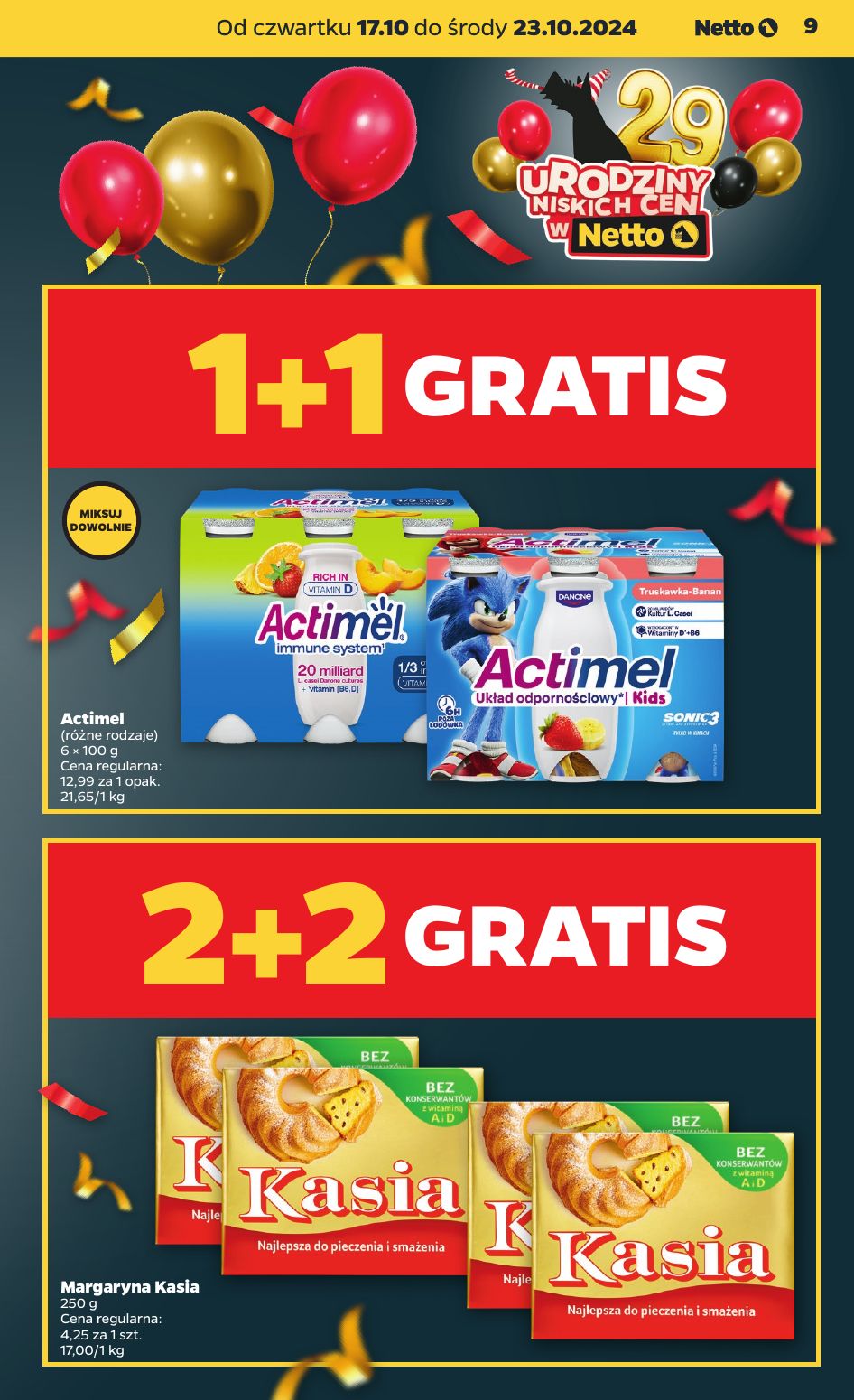 gazetka promocyjna NETTO 29 urodziny niskich cen - Strona 9