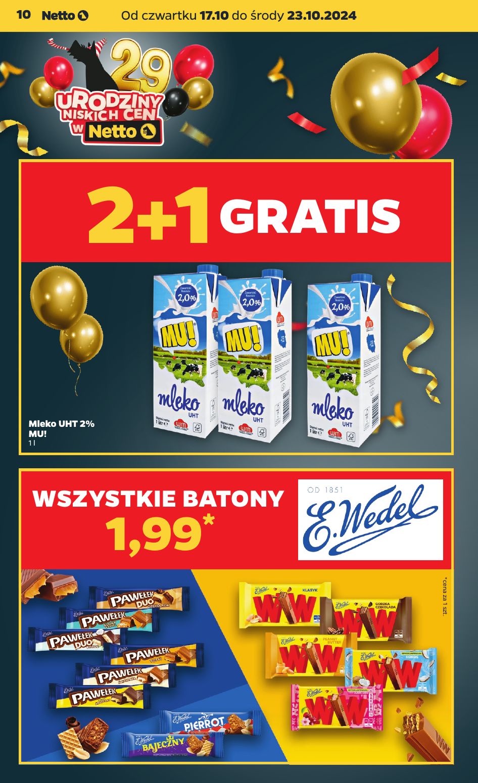 gazetka promocyjna NETTO 29 urodziny niskich cen - Strona 10