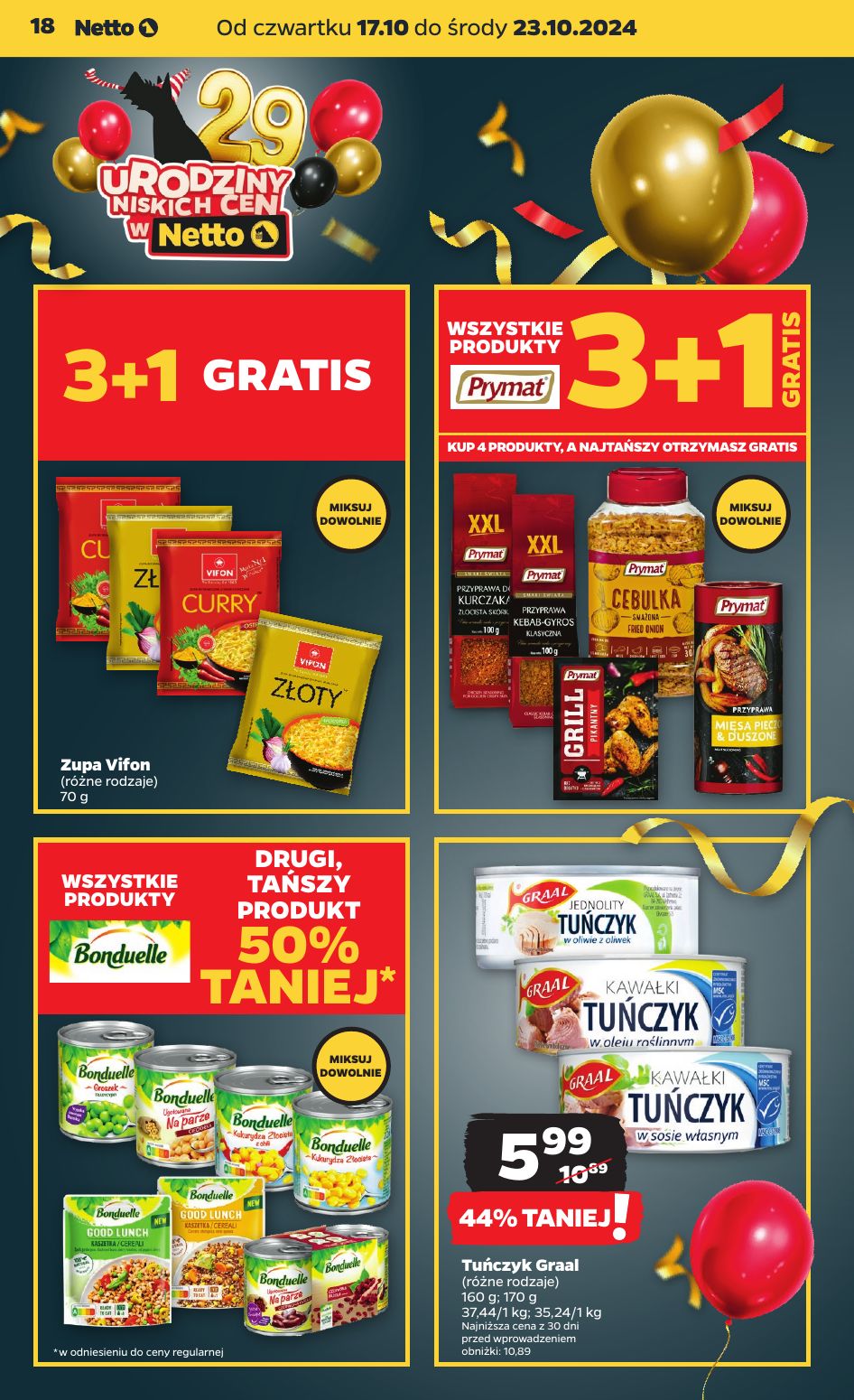 gazetka promocyjna NETTO 29 urodziny niskich cen - Strona 18