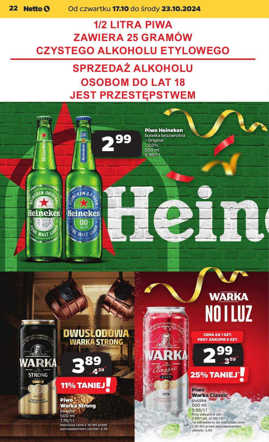 gazetka promocyjna NETTO 29 urodziny niskich cen - Strona 22