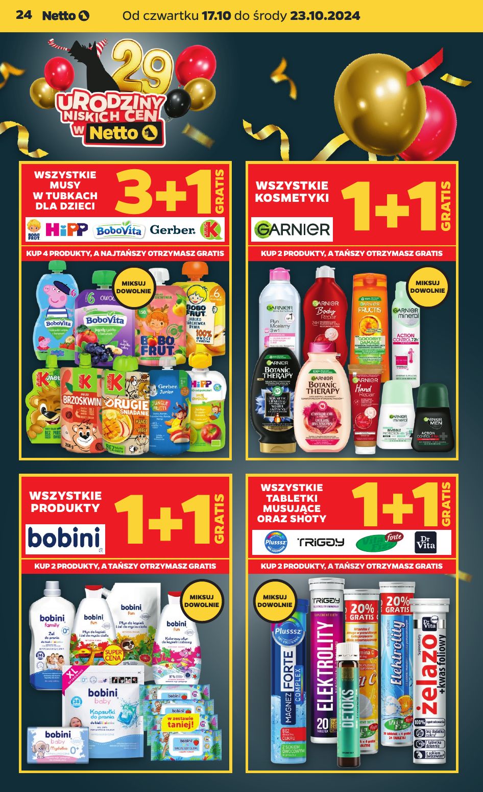 gazetka promocyjna NETTO 29 urodziny niskich cen - Strona 24