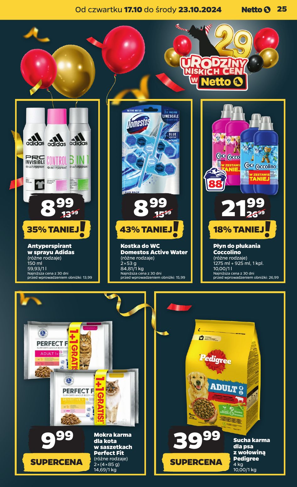 gazetka promocyjna NETTO 29 urodziny niskich cen - Strona 25