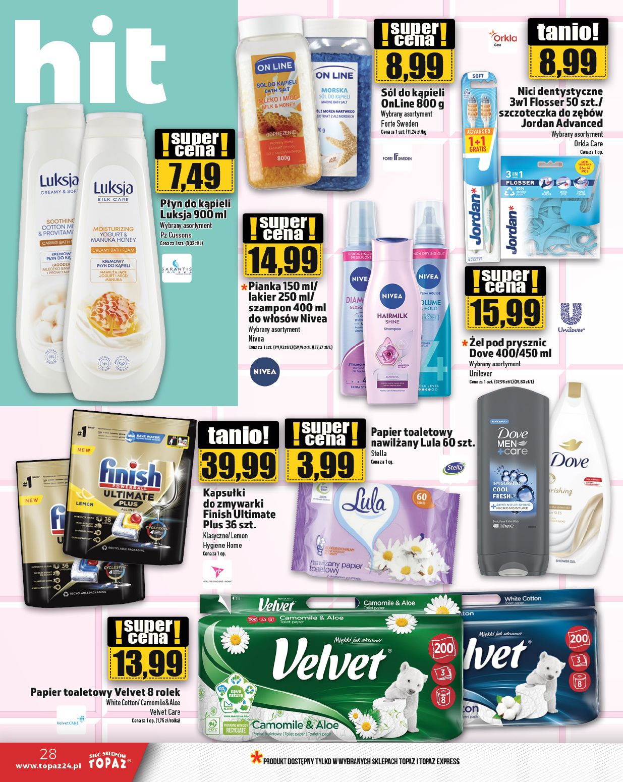 gazetka promocyjna Topaz Ceny małe - Strona 28