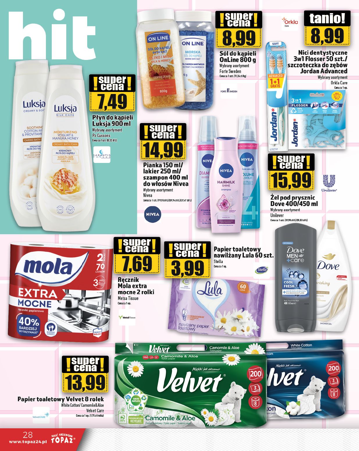 gazetka promocyjna Topaz Mrozimy ceny - Strona 28