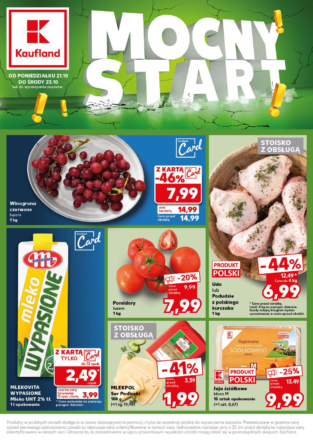 gazetka promocyjna Kaufland Mocny start - Strona 1