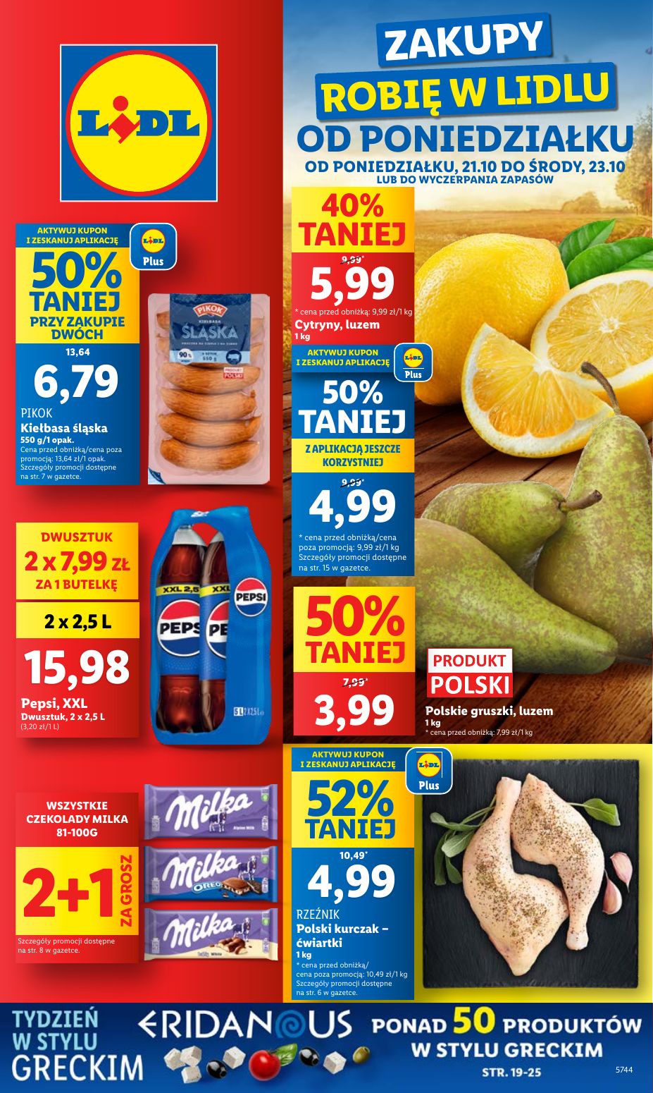 gazetka promocyjna LIDL Od poniedziałku - Strona 1