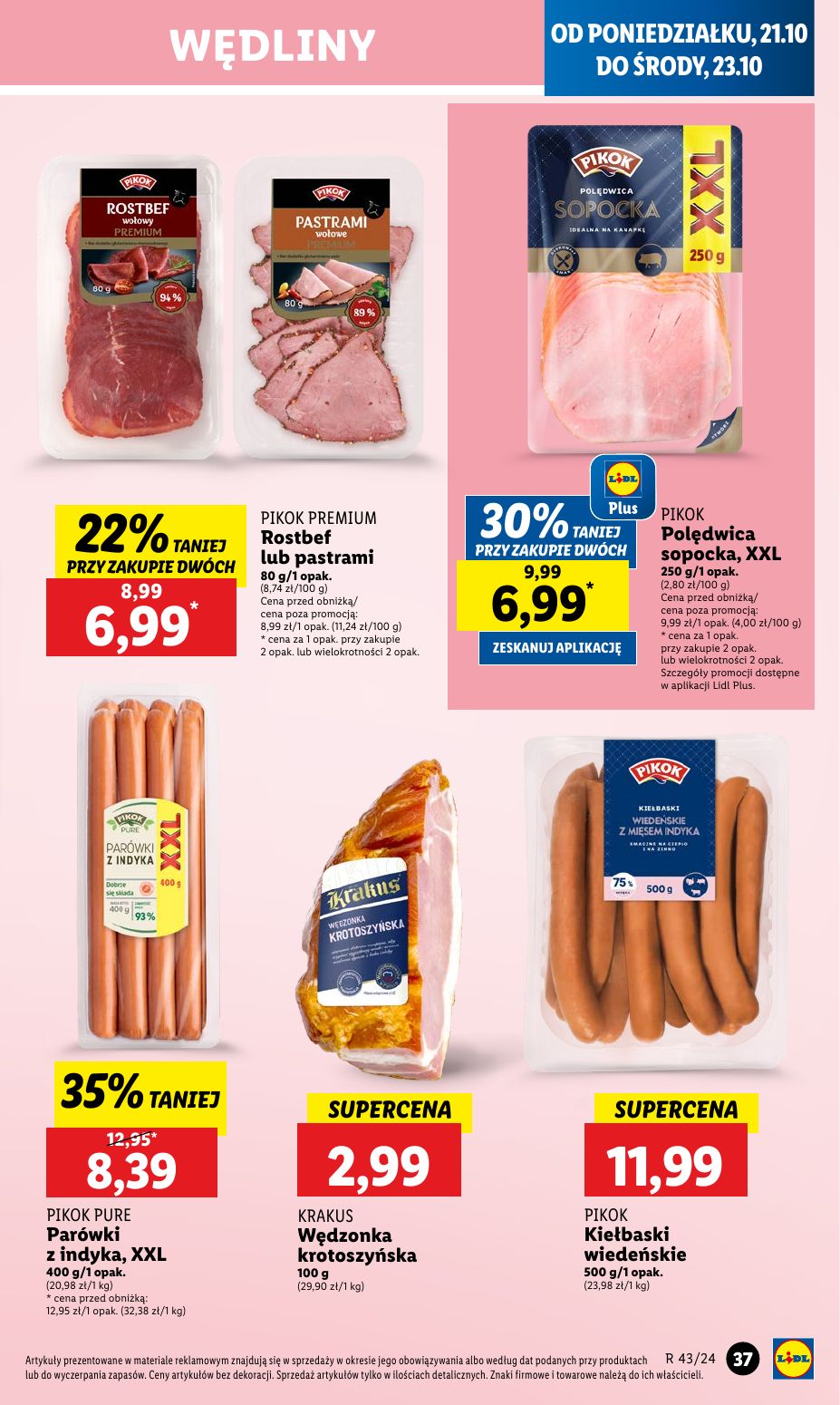 gazetka promocyjna LIDL Od poniedziałku - Strona 41