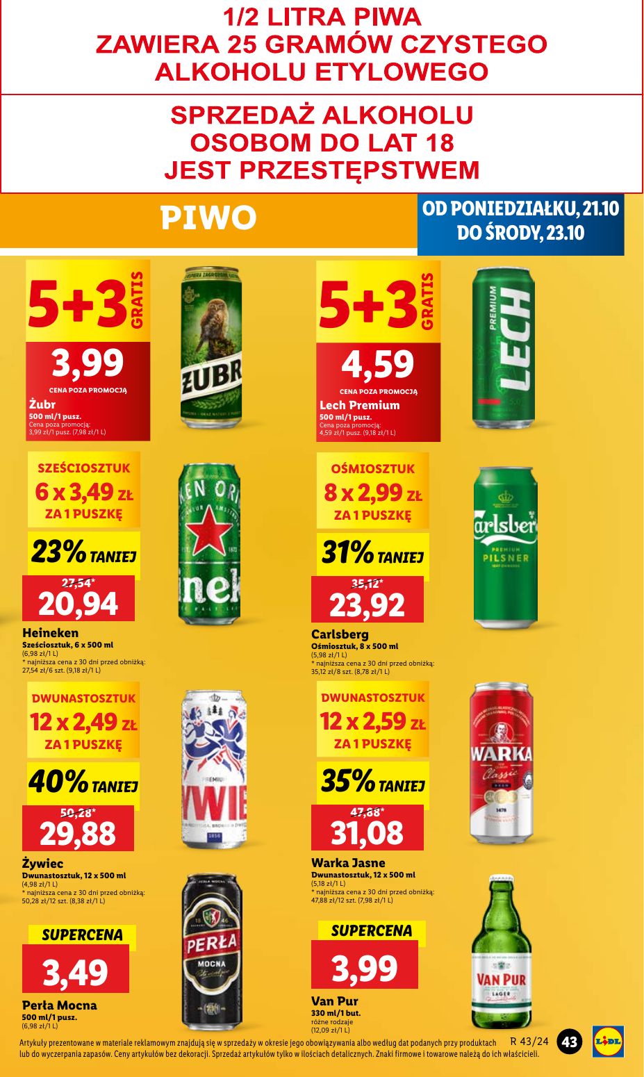 gazetka promocyjna LIDL Od poniedziałku - Strona 47