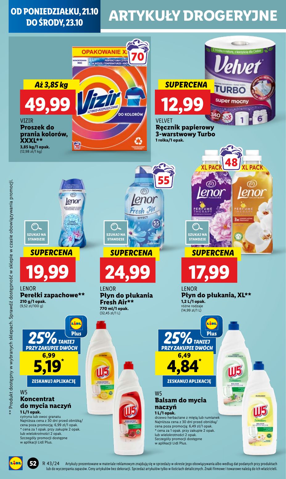 gazetka promocyjna LIDL Od poniedziałku - Strona 58