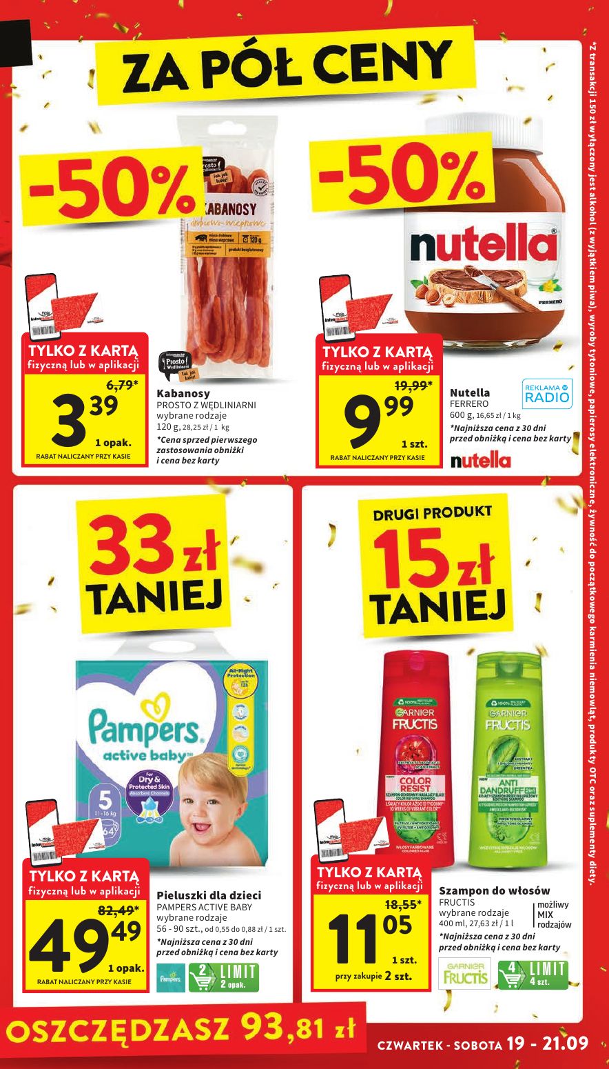 gazetka promocyjna Intermarche INTERtani start tygodnia - Strona 6