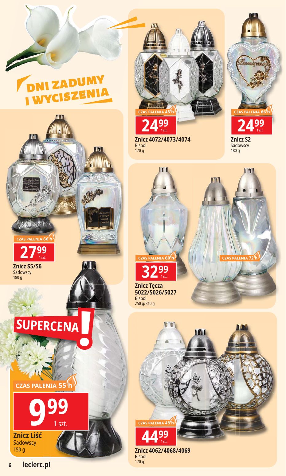 gazetka promocyjna E.Leclerc Wybór w dobrej cenie - oferta rozszerzona - Strona 6