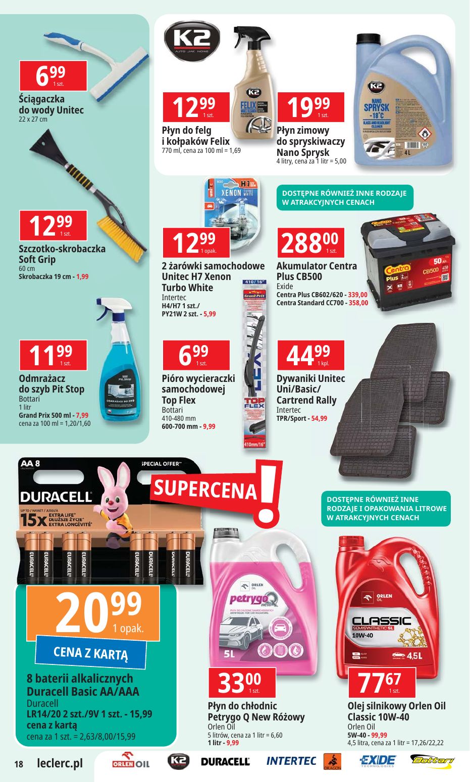 gazetka promocyjna E.Leclerc Wybór w dobrej cenie - oferta rozszerzona - Strona 18