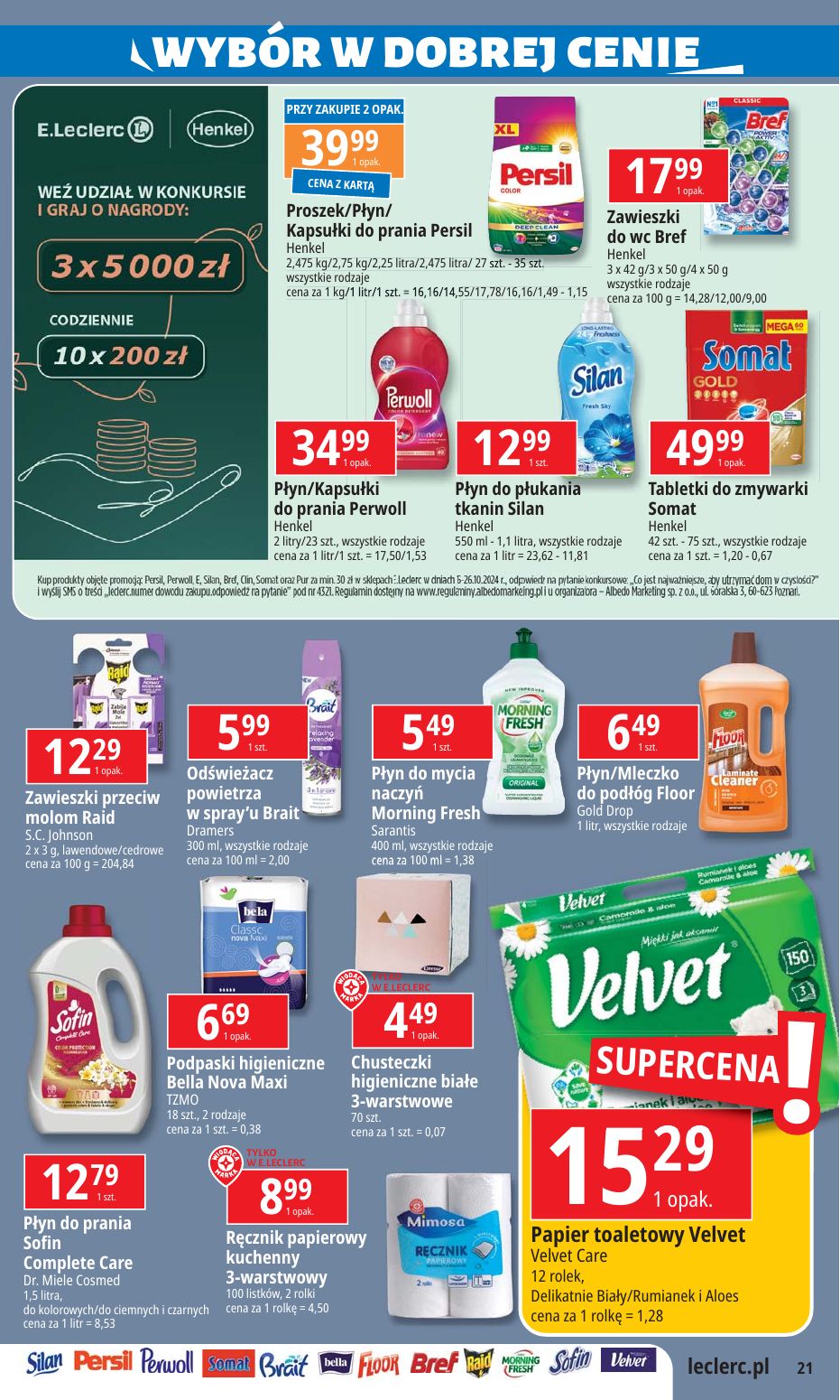 gazetka promocyjna E.Leclerc Wybór w dobrej cenie - oferta rozszerzona - Strona 21