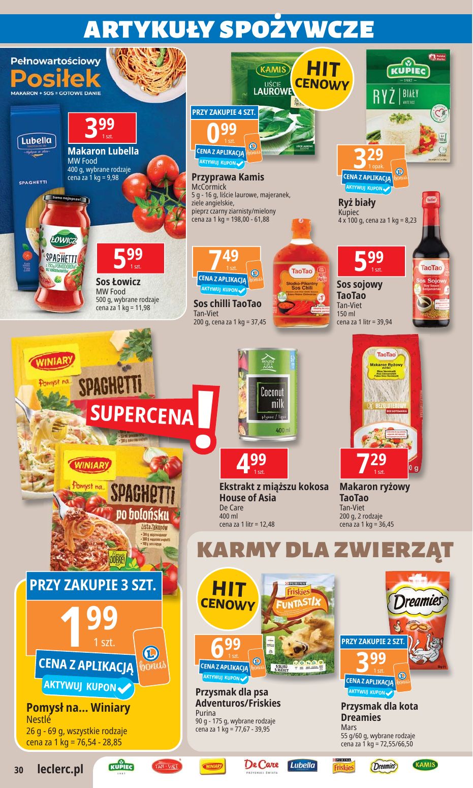 gazetka promocyjna E.Leclerc Wybór w dobrej cenie - oferta rozszerzona - Strona 30