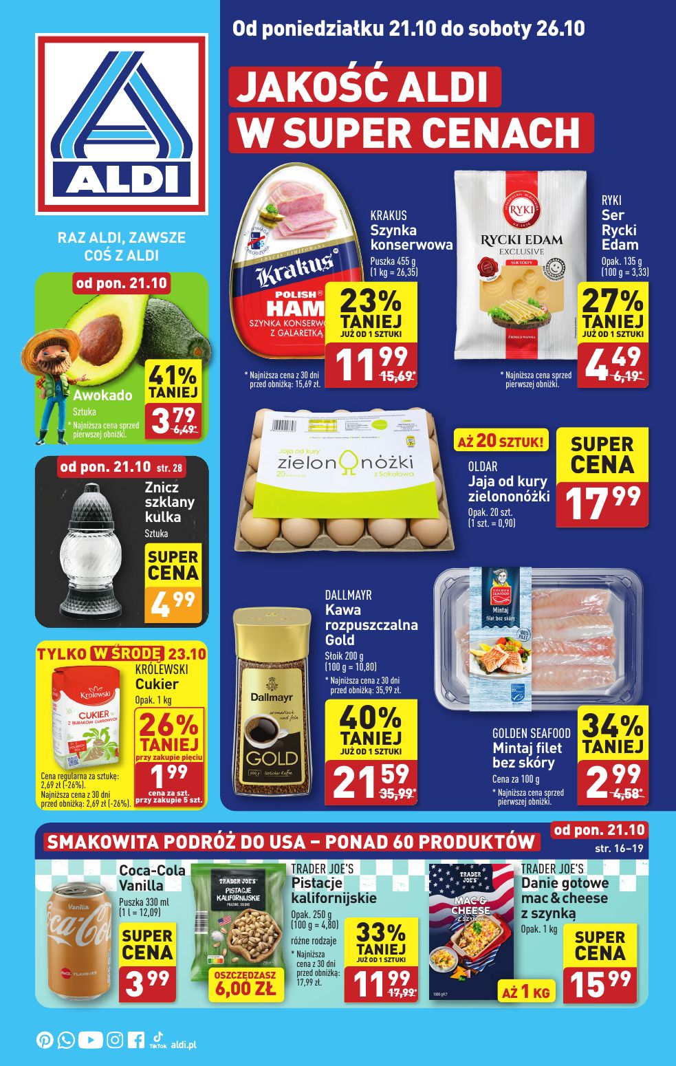 gazetka promocyjna ALDI Raz ALDI, zawsze coś z ALDI - Strona 1