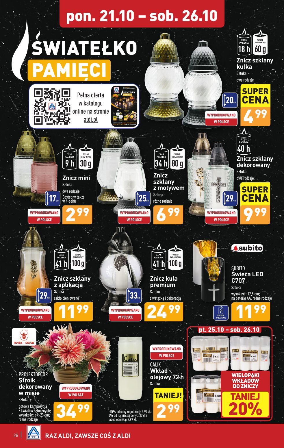 gazetka promocyjna ALDI Raz ALDI, zawsze coś z ALDI - Strona 28