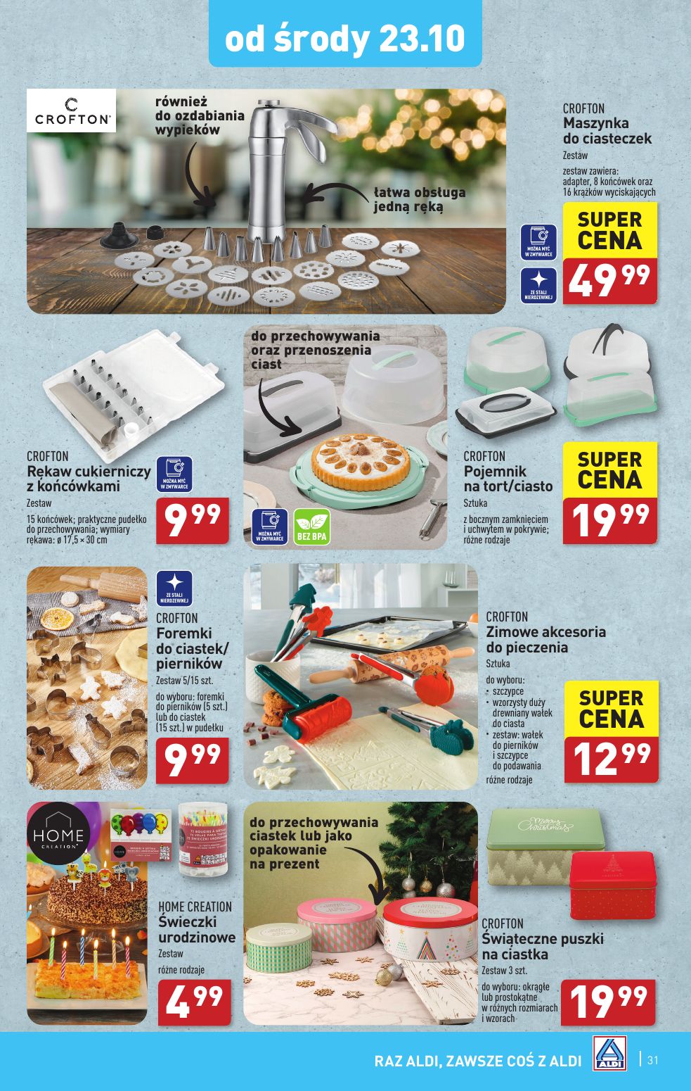 gazetka promocyjna ALDI Raz ALDI, zawsze coś z ALDI - Strona 31