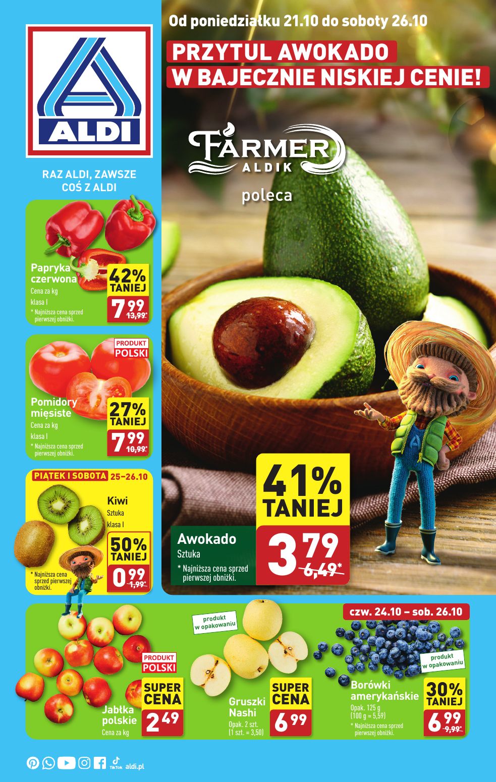 gazetka promocyjna ALDI Farmer Aldik poleca - Strona 1