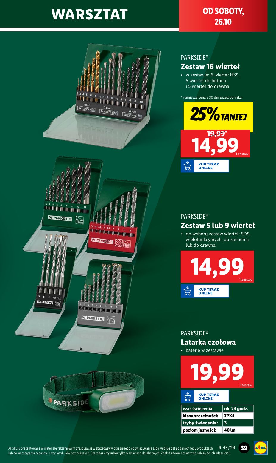 gazetka promocyjna LIDL Katalog okazji - Strona 41