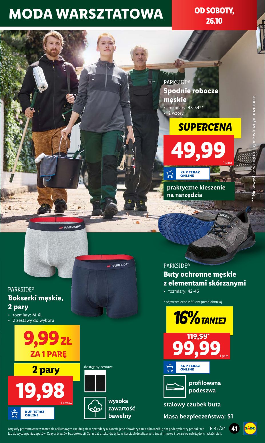 gazetka promocyjna LIDL Katalog okazji - Strona 43