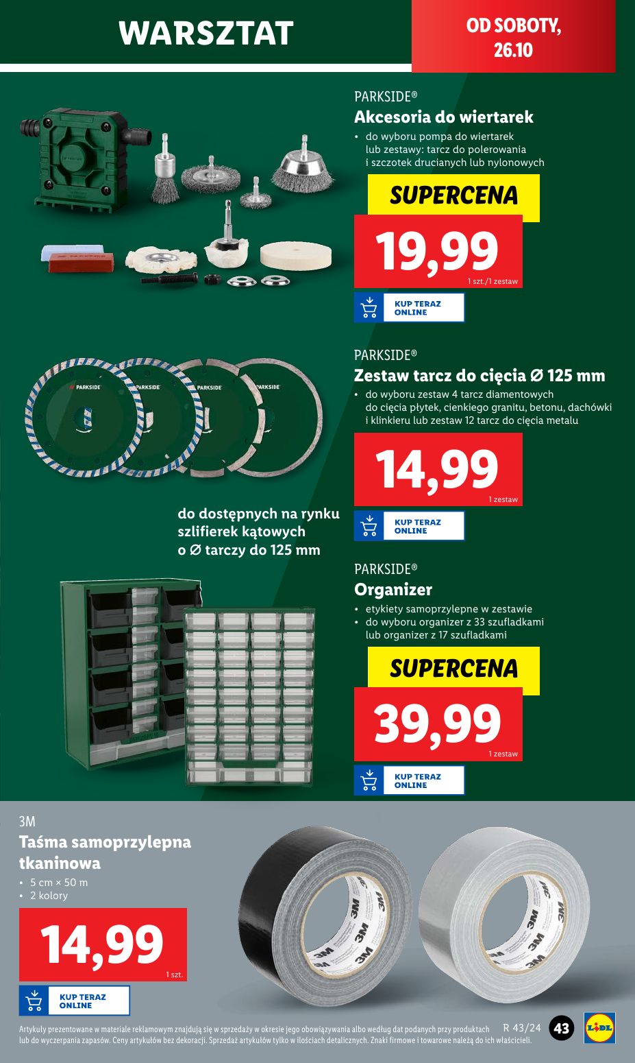 gazetka promocyjna LIDL Katalog okazji - Strona 45