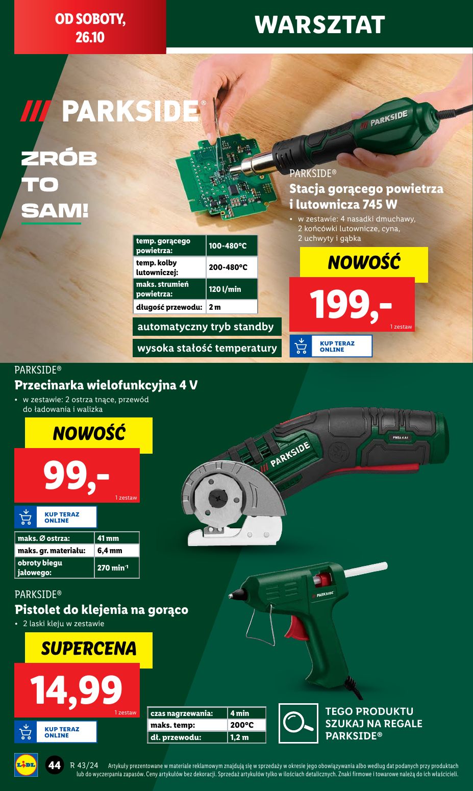 gazetka promocyjna LIDL Katalog okazji - Strona 46