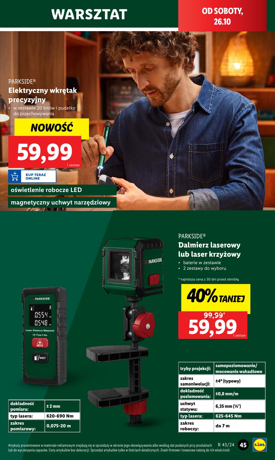 gazetka promocyjna LIDL Katalog okazji - Strona 47