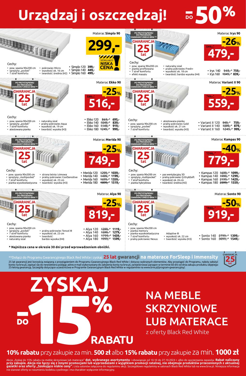 gazetka promocyjna Black Red White Urządzaj i oszczędzaj! - Strona 8