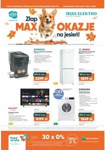 Gazetka promocyjna max ELEKTRO, ważna od 26.09.2024 do 28.10.2024.