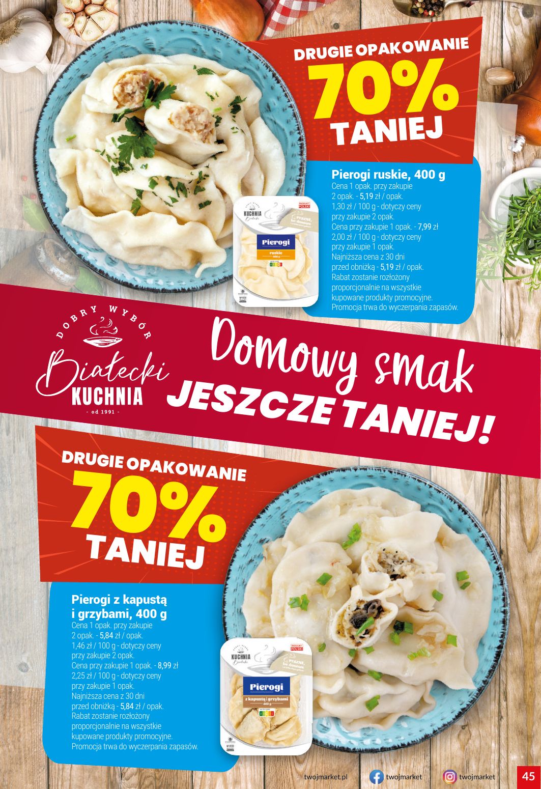 gazetka promocyjna Twój Market  - Strona 45