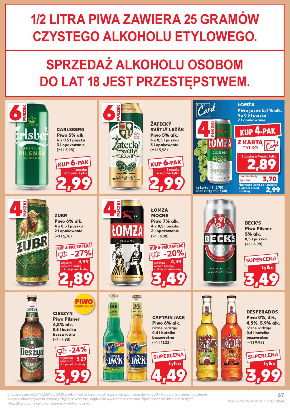 gazetka promocyjna Kaufland  - Strona 67