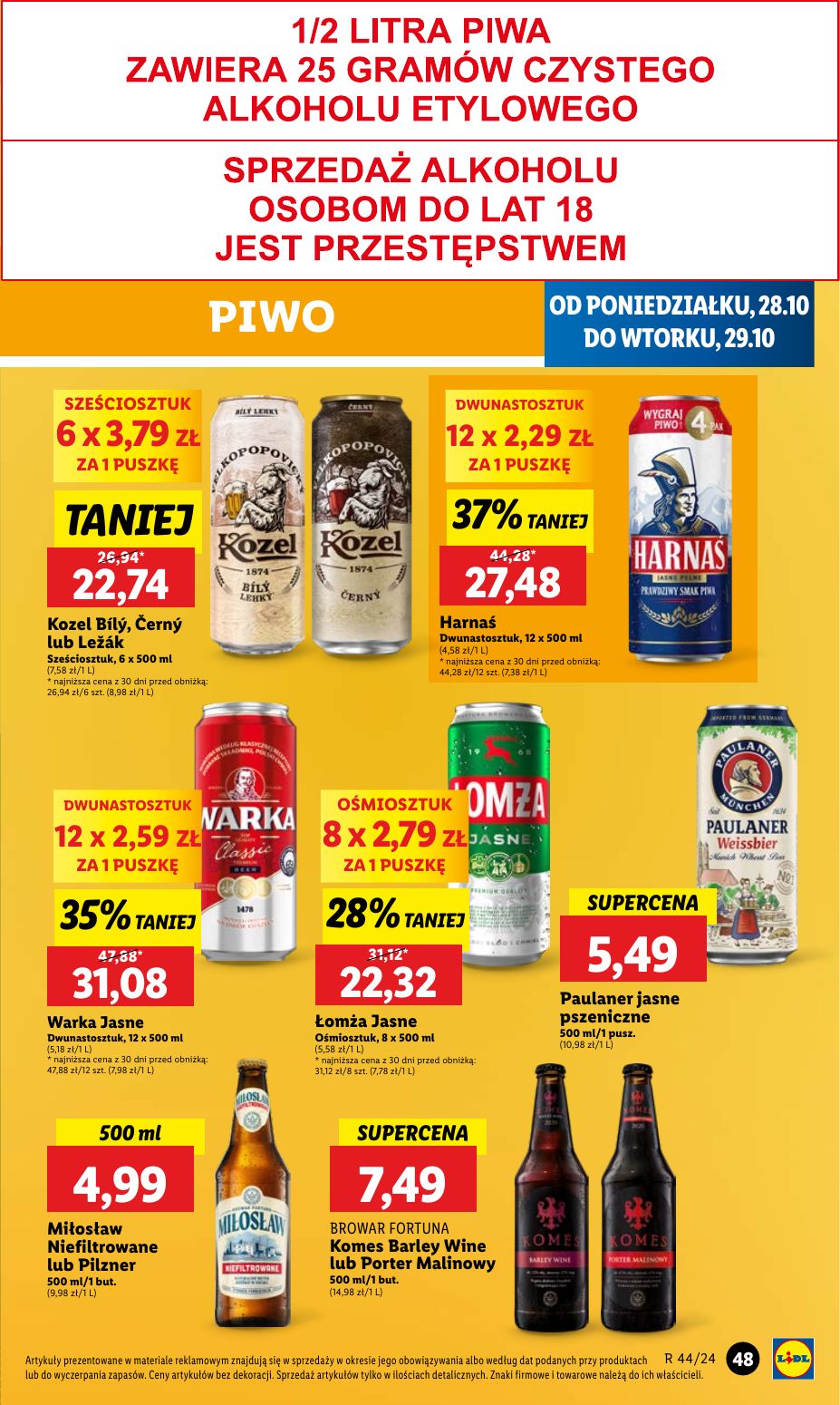 gazetka promocyjna LIDL Od poniedziałku - Strona 55