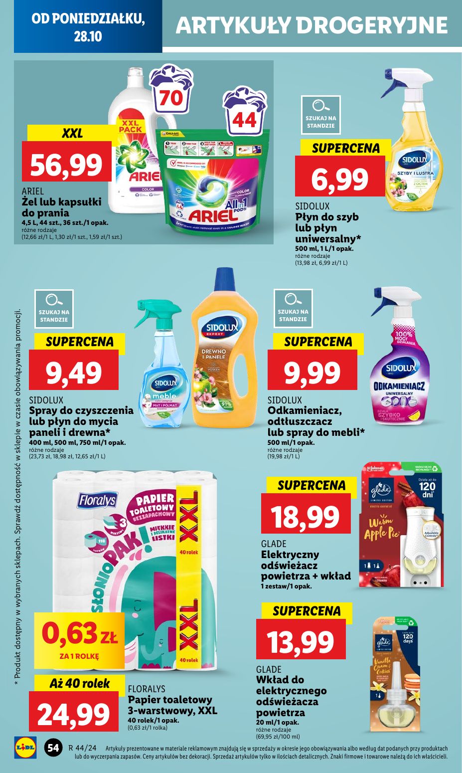 gazetka promocyjna LIDL Od poniedziałku - Strona 62