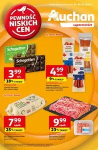 Gazetka promocyjna Auchan Supermarket, ważna od 2024-10-24 do 2024-10-30.