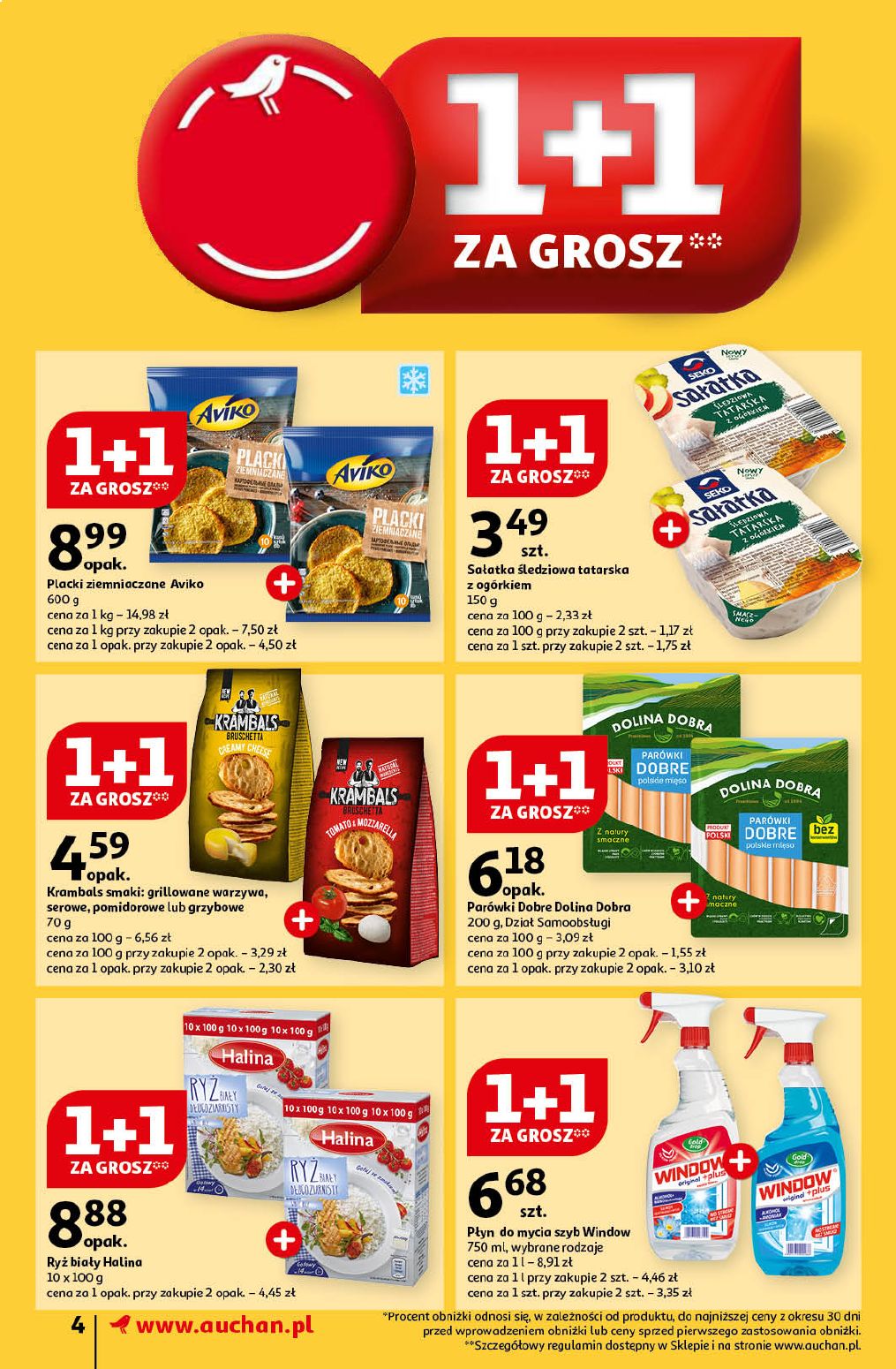 gazetka promocyjna Auchan Supermarket Pewność niskich cen - Strona 4