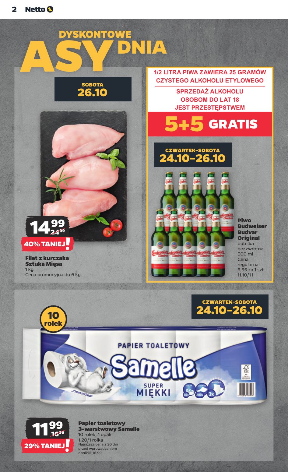 gazetka promocyjna NETTO Dyskontowe Asy - Strona 2