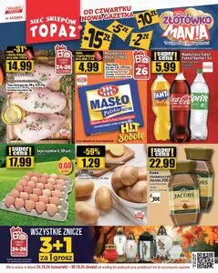 Gazetka promocyjna Topaz, ważna od 24.10.2024 do 30.10.2024.