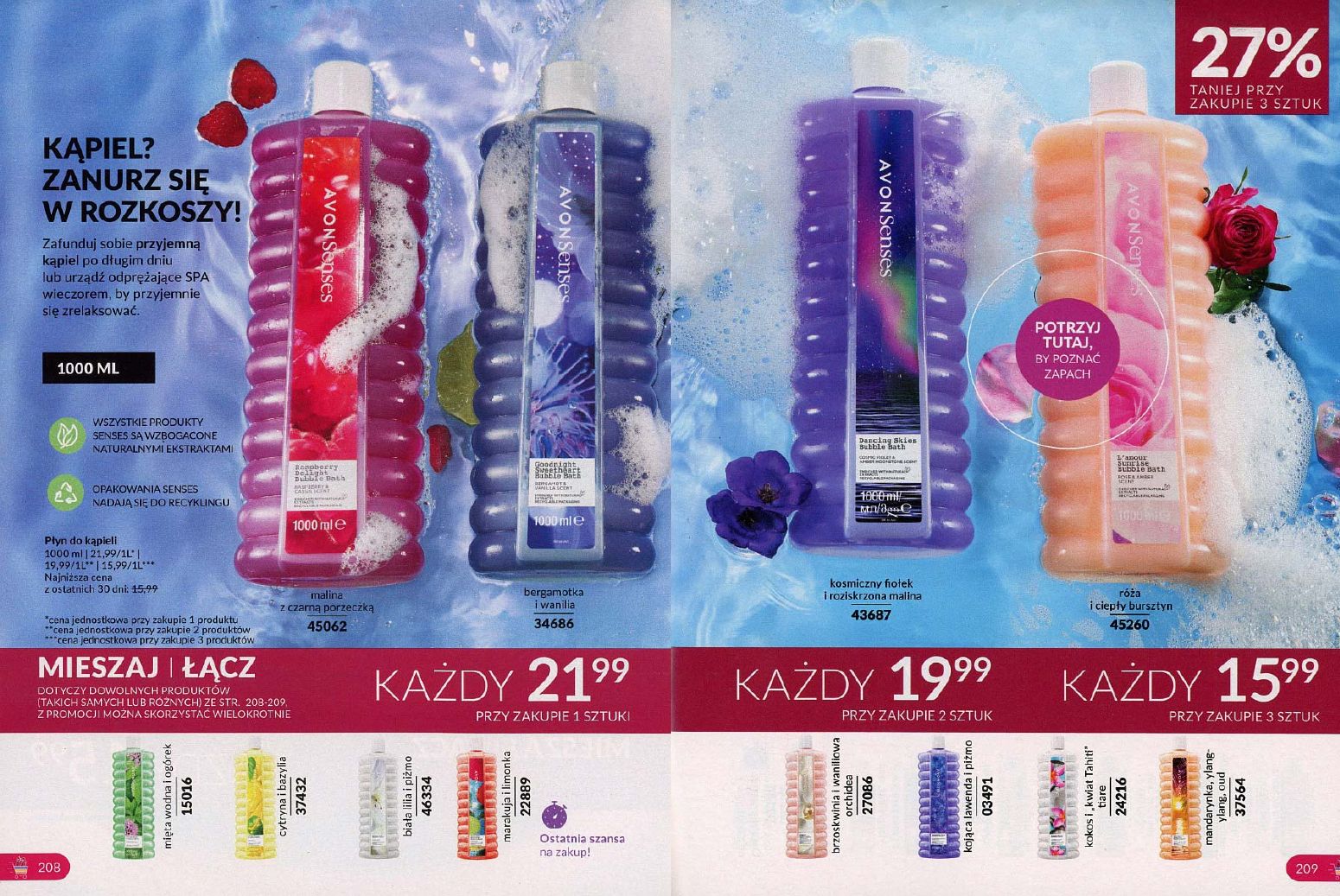 gazetka promocyjna AVON Dzień mija. Makijaż zostaje - Strona 105