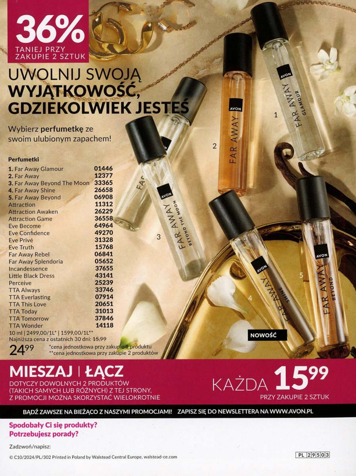 gazetka promocyjna AVON Dzień mija. Makijaż zostaje - Strona 118