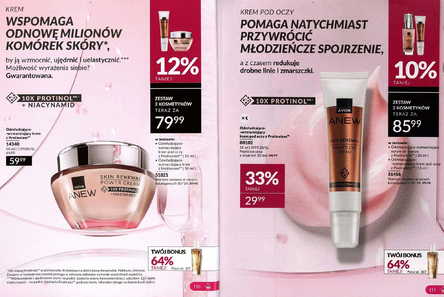 gazetka promocyjna AVON Dzień mija. Makijaż zostaje - Strona 56