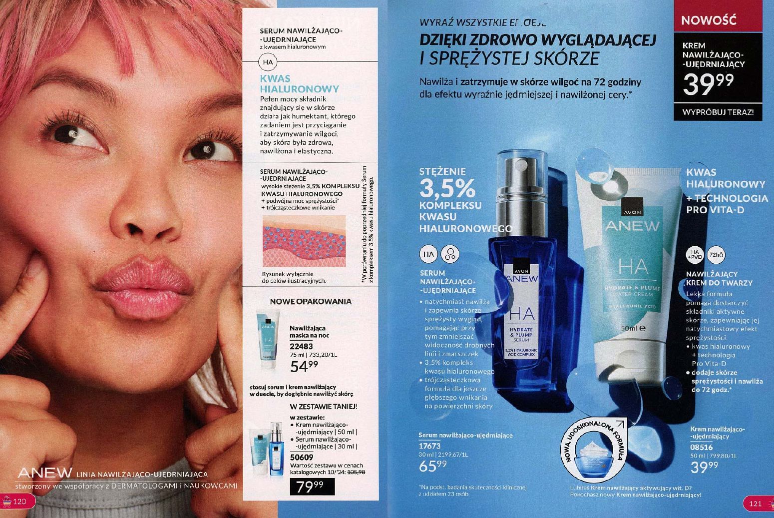 gazetka promocyjna AVON Dzień mija. Makijaż zostaje - Strona 61