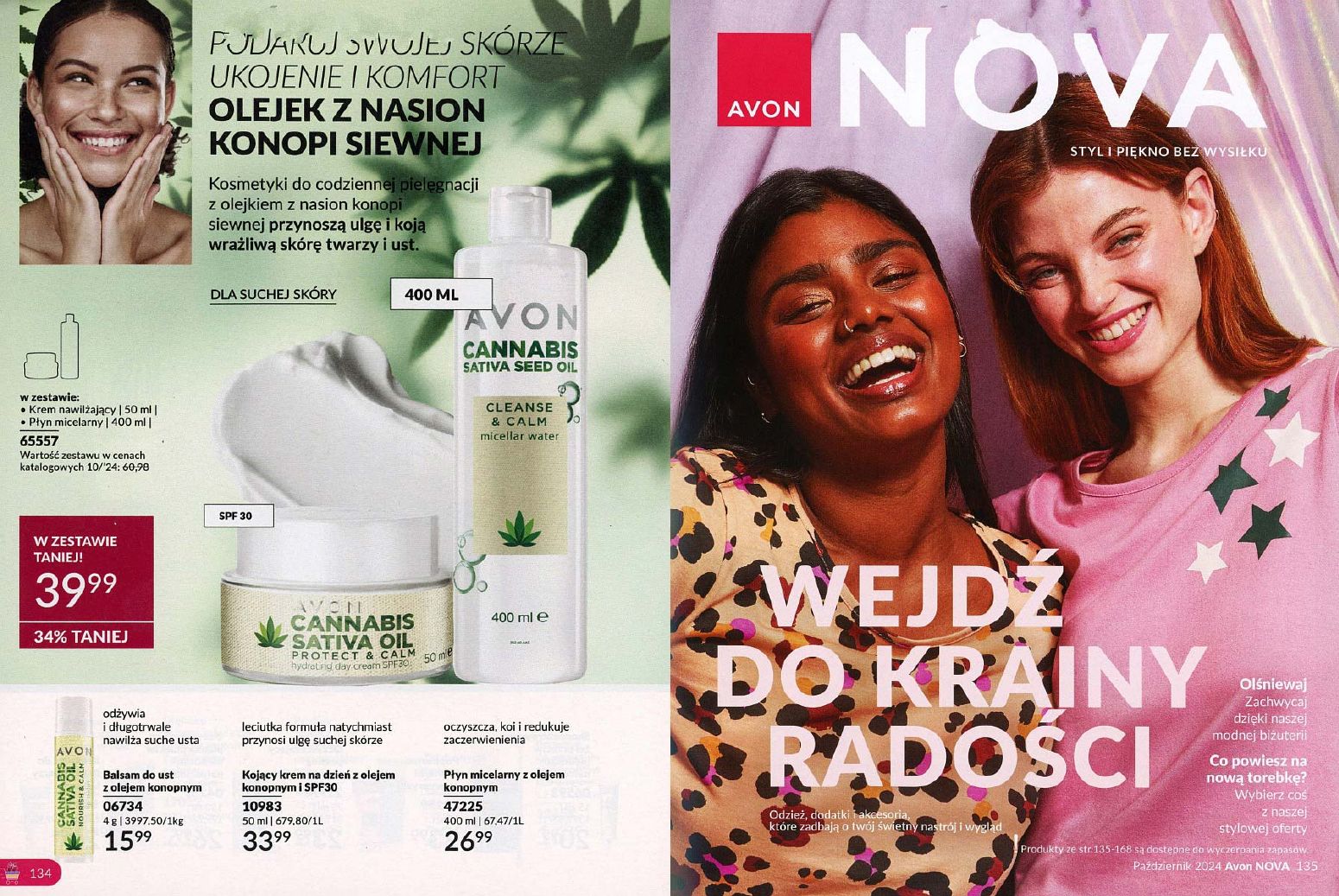 gazetka promocyjna AVON Dzień mija. Makijaż zostaje - Strona 68